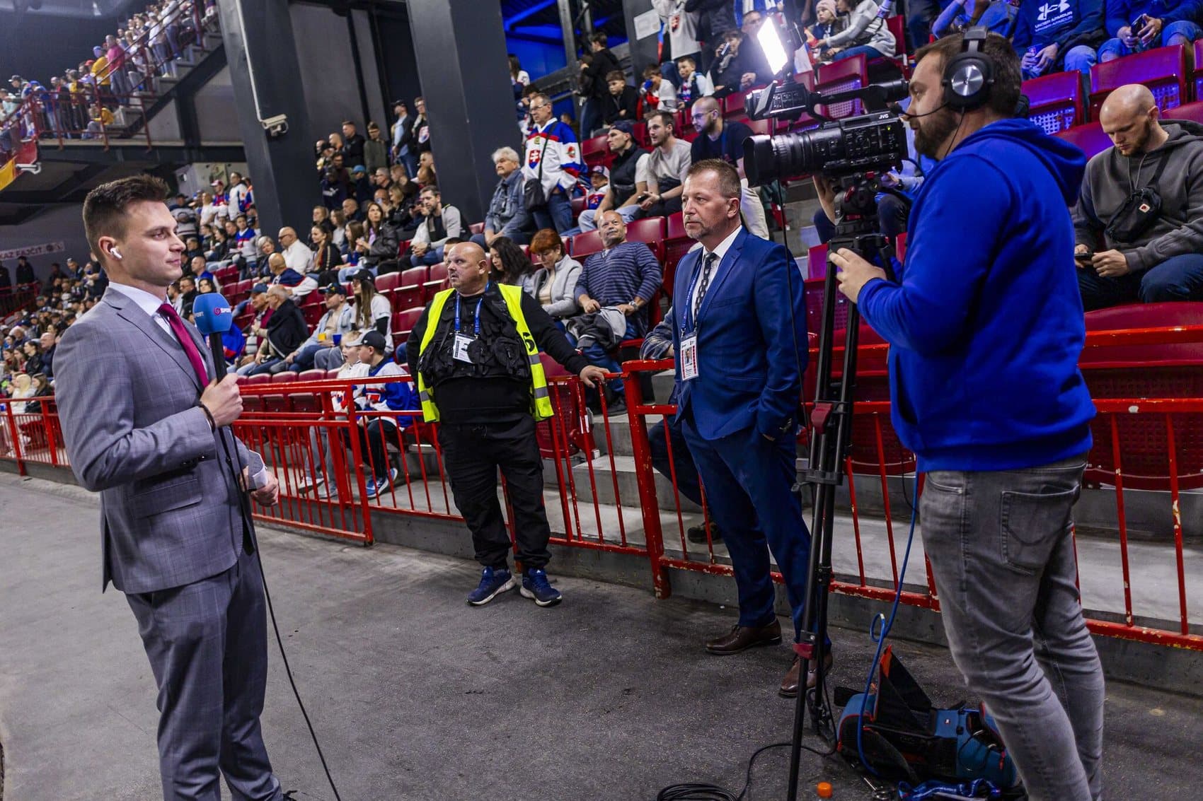 IIHF U18 2026 – broadcast pri zápase